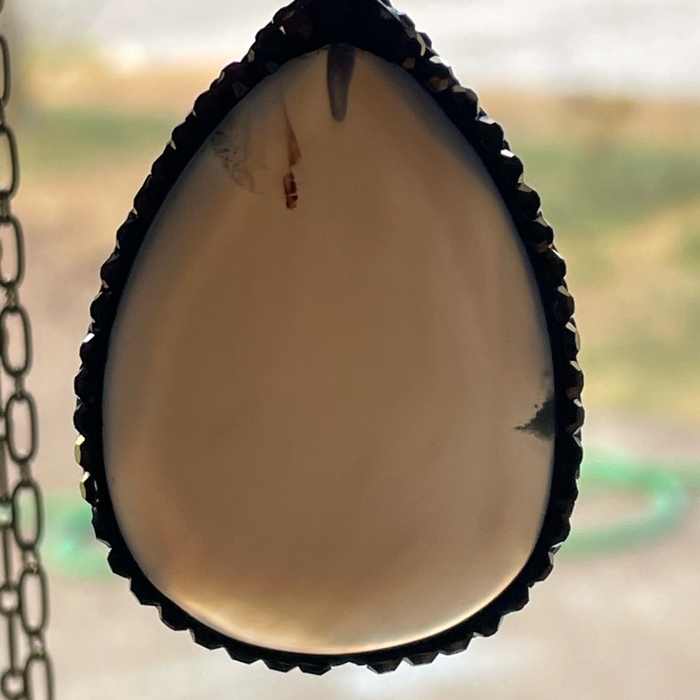 Vintage agate necklace - Picture 3 of 5